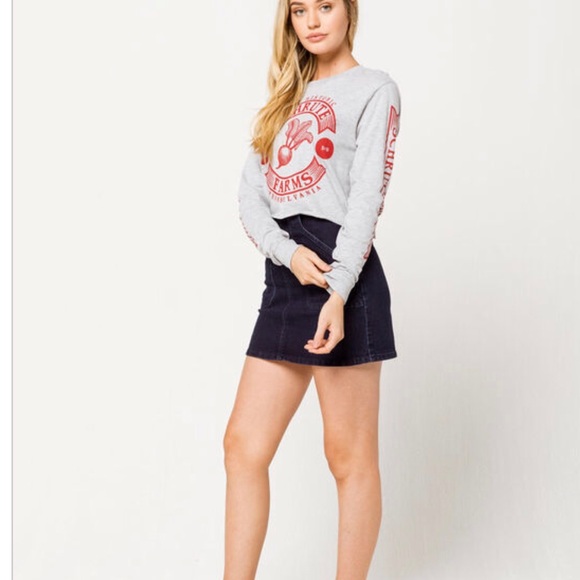 Ripple Junction Tops - RIPPLE JUNCTION The Office Schrute Farms Crop Tee